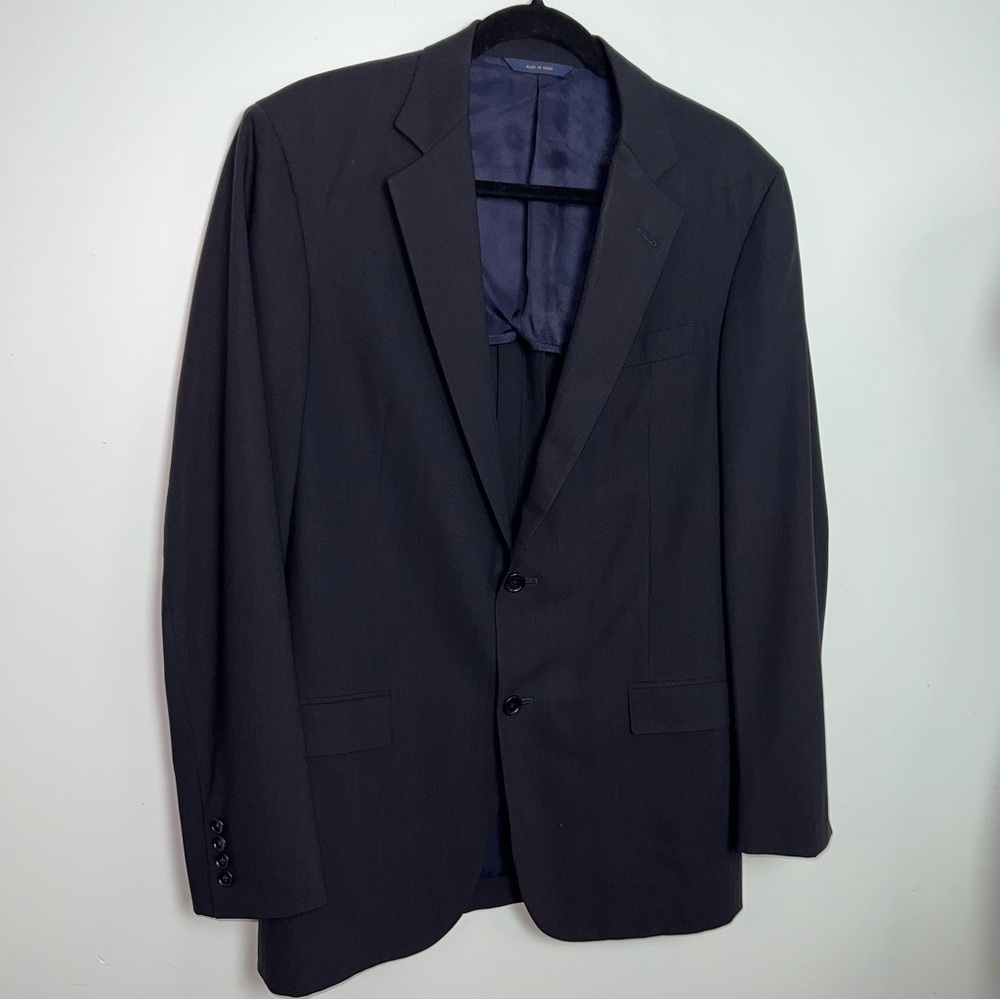 Brooks Brothers Fitzgerald BrooksCool Wool Blend Blazer 2 Button Men’s Size 40L - Picture 8 of 13